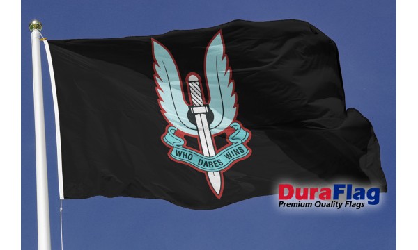 DuraFlag® Special Air Service Black Premium Quality Flag